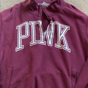 VS Pink 1/4 zip